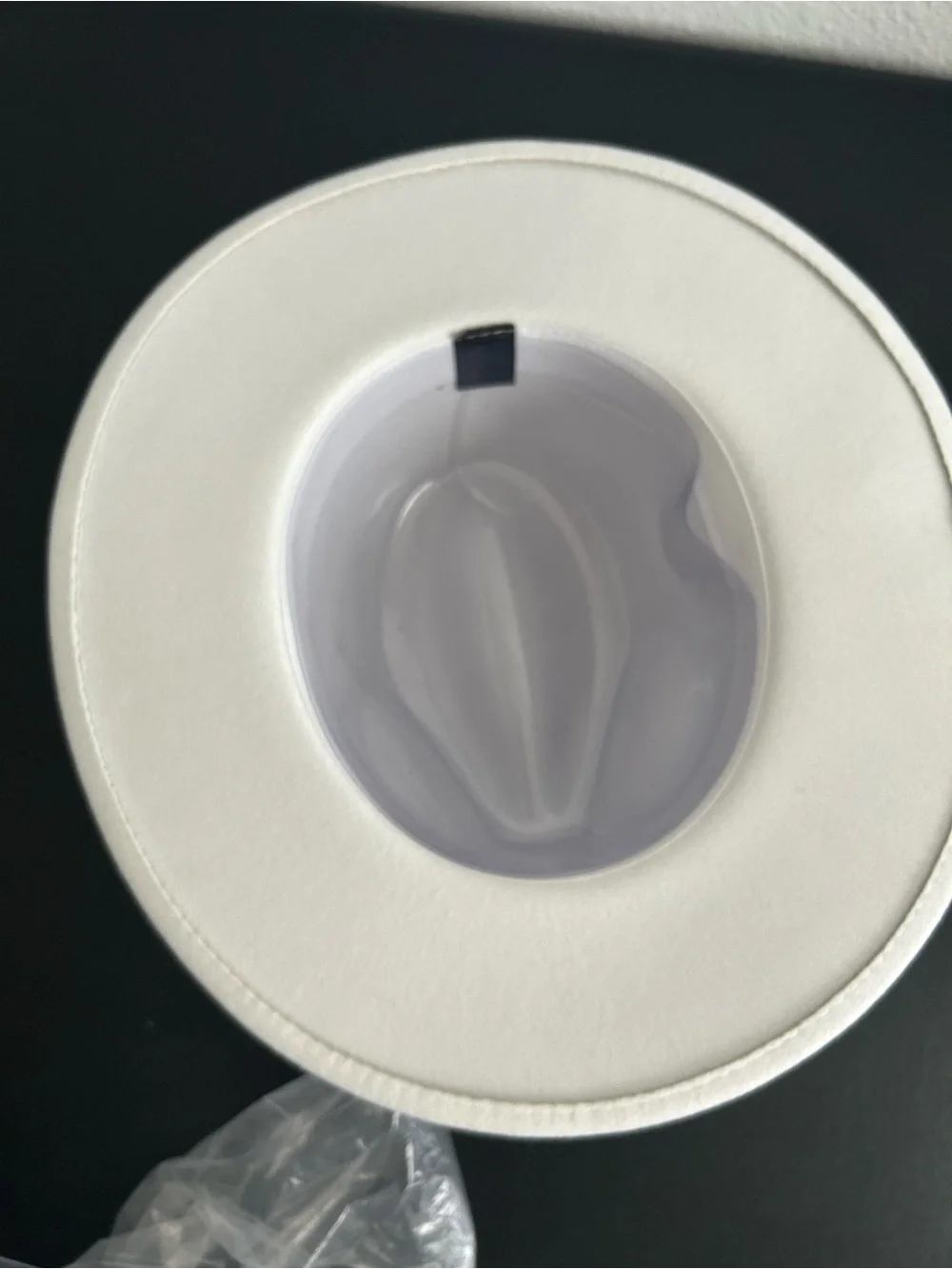 White Fedora Hat UNISEX